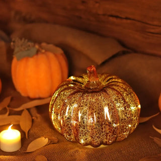 Gouriva | Hand-Blown Glass Pumpkin and Gourd Lamps