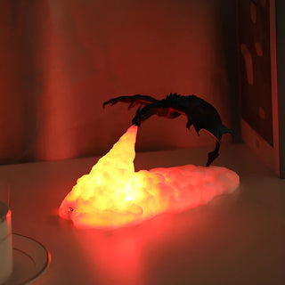 Draveth | 3D-Printed PLA Dragon LED Nightlight