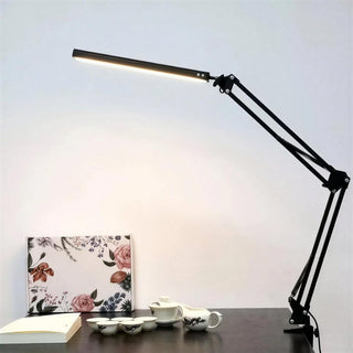 Clamvre | Aluminum and ABS Swing-Arm LED Desk Lamp