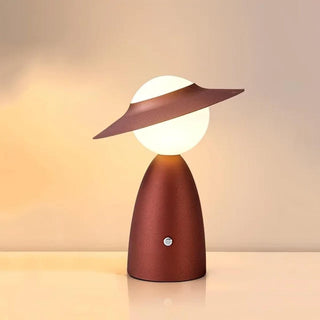 Figuro | Figure-Shaped Metal Table Lamp with Frosted Shade