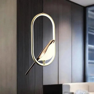 Aviora | Bird-Form Iron Pendant Light