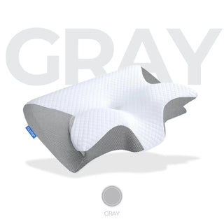 Savin | Contoured Memory Foam Pillow with Removable Cover