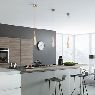 Drovara | Teardrop Integrated LED Pendant Light