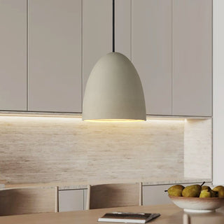 Cemiro | Geometric Cement Pendant in Gray