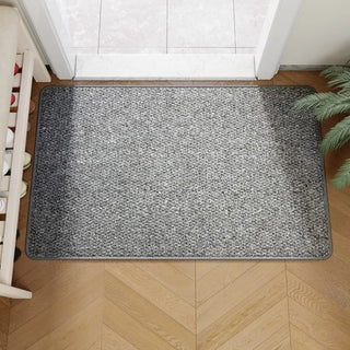 Avena | Faux-Jute Polypropylene-Blend Door Mat with Rubber Backing