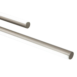 Mirvado | Nickel LED bar and diffuser end detail