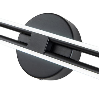 Mirvado | Black backplate and LED support detail