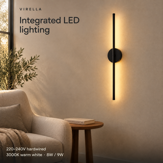 Virella | Reading corner with integrated LED, 220–240V, 3000K, 8W / 9W